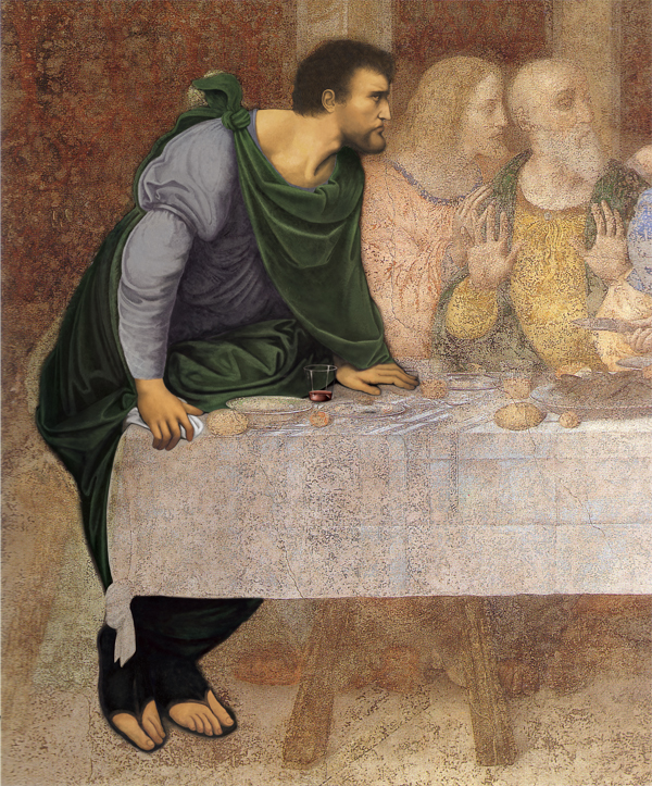 最後の晩餐　バルトロマイ　復元完成